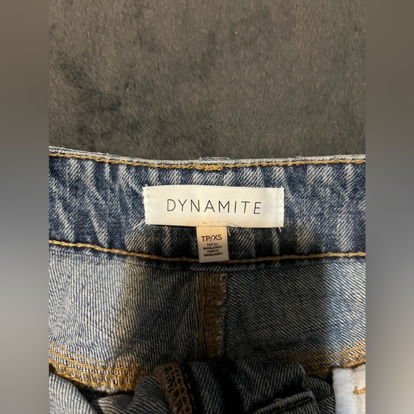 Dynamite Mini Jean Skirt - Picture 4 of 4